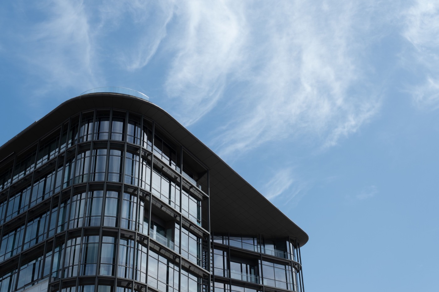 Immeuble de bureaux contemporain